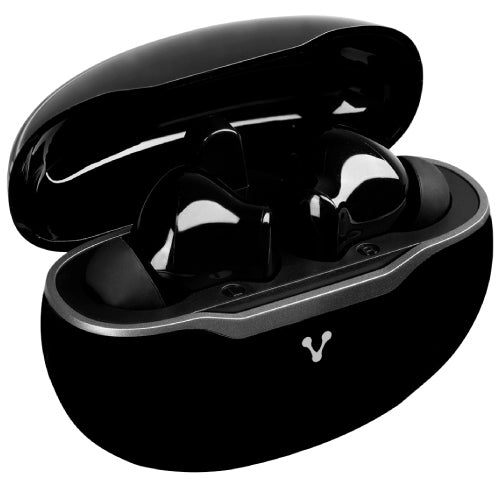 VORAGO - Audifonos Vorago bluetooth 5.3 con hasta 18 hrs de reproduccion controles tactiles funcion de manos libres y aplicacion movil para configuracion