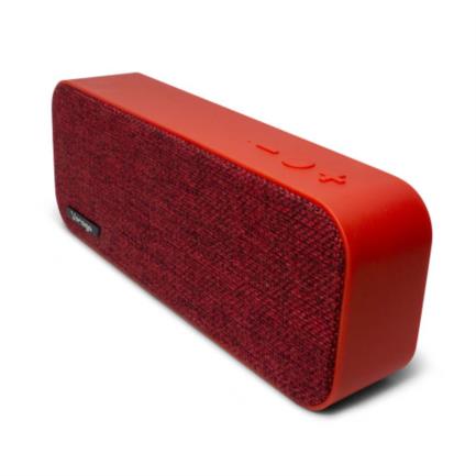 VORAGO - Bocina Vorago BSP-150 Bluetooth/MSD/USB/3.5mm Tela Color Rojo