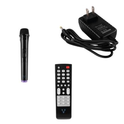 VORAGO - Mini Bafle Vorago KSP-455 40 W Recargable 1 Micrófono Inalámbrico C/Correas TWS IPX5 Bluetooth