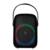 VORAGO - Mini Bafle Vorago KSP-455 40 W Recargable 1 Micrófono Inalámbrico C/Correas TWS IPX5 Bluetooth
