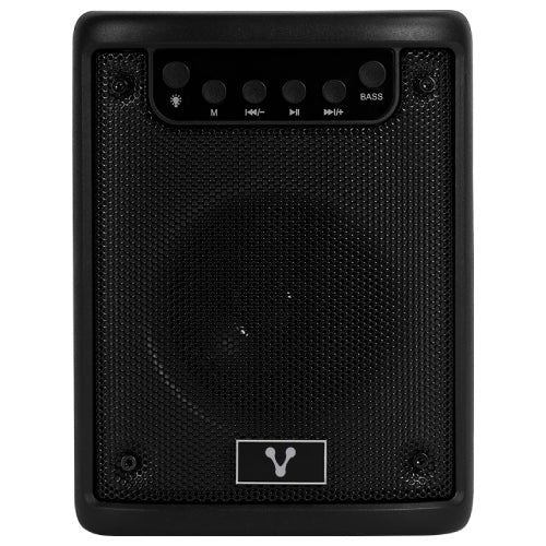 VORAGO - MINI BAFLE VORAGO KSP-180 NEGRO 3" 10WATTS RMS / RECARGABLE / TWS BT 4HRS CARGA USB TIPO C