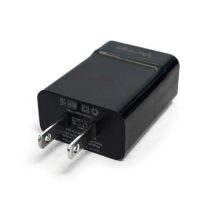 VORAGO - Cargador Vorago AU-302 Pared Carga Rápida 2.4A USB Color Negro