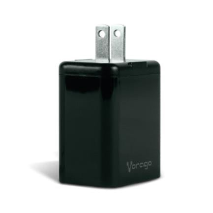 VORAGO - Cargador Vorago Quick Charge AU-350 para Pared 3.0A PD 20W USB A-C Color Negro