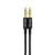 VORAGO - Cable Vorago CAB-115 Audio Auxiliar 3.5mm Metálico 1m Color