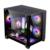 VORAGO - Gabinete Game Factor CSG570 mATX Fishtank Doble Cristal Templado USB 2.0/3.0 120mm Color Negro