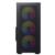 VORAGO - Gabinete Game Factor CSG800 ATX Vidrio Templado Interacción Lateral con RGB USB 2.0/3.0 Color Negro