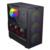 VORAGO - Gabinete Game Factor CSG800 ATX Vidrio Templado Interacción Lateral con RGB USB 2.0/3.0 Color Negro