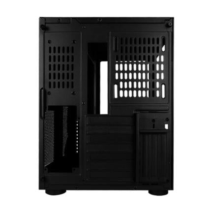 VORAGO - Gabinete Vorago Game Factor CSG700 ATX FishTank Doble Cristal USB 2.0/USB 3.0/Audio 3.5 mm/Micrófono Negro