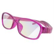 VORAGO - Lentes Gamer Vorago KG-200 Kids PC/Tablet Anti Luz Azul Estuche Color Rosa