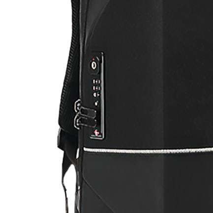 VORAGO - Mochila Vorago BP-401 Antirrobo Laptop 15.6" Cierres Candados TSA Color Negro