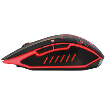 VORAGO - Mouse Vorago Gamer MO-501 Óptico Iluminado 3200 dpi USB Color Negro