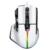 VORAGO - Mouse Game Factor MOG602 Click Láser Pixart 3370 19000 dpi 8 Botones Iluminación RGB Color Blanco