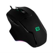 VORAGO - Mouse Vorago Start The Game MO-504 Iluminación RGB Software Configurable Hasta 6400dpi USB Negro