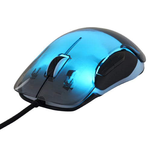 VORAGO - MOUSE VORAGO START THE GAME MO-505 ALAMBRICO RGB NEON HASTA 7.200 DPIS USB TRASPARENTE
