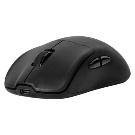 VORAGO - Mouse Game Factor MOW800 Inalambrico Wireless 2.4G BT Pixart 3395 26.000 DPI 4K HZ Base RGB Ultra Ligero 56G Negro