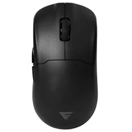 VORAGO - Mouse Game Factor MOW800 Inalambrico Wireless 2.4G BT Pixart 3395 26.000 DPI 4K HZ Base RGB Ultra Ligero 56G Negro