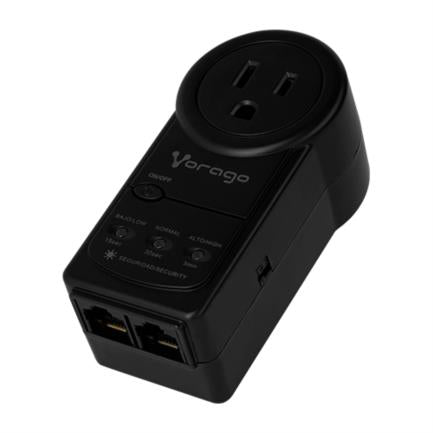 VORAGO - Protector de Voltaje Vorago AVR-300 RJ45/RJ11 Portátil 900 Joules para Electrodomésticos