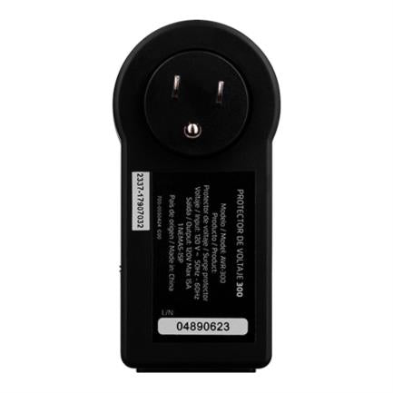 VORAGO - Protector de Voltaje Vorago AVR-300 RJ45/RJ11 Portátil 900 Joules para Electrodomésticos