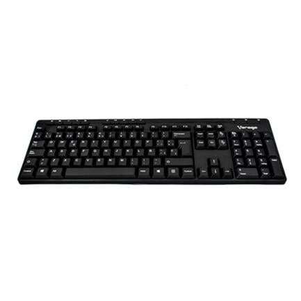 VORAGO - Teclado Vorago KB-202 Multimedia USB Color Negro