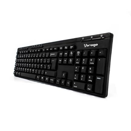 VORAGO - Teclado Vorago KB-202 Multimedia USB Color Negro