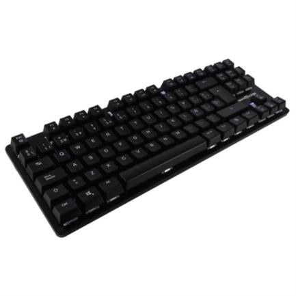 VORAGO - Teclado Mecánico Game Factor KBG500-BL RGB Tenkeyless USB Switch Azul Color Negro