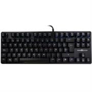 VORAGO - Teclado Mecánico Game Factor KBG500-BL RGB Tenkeyless USB Switch Azul Color Negro