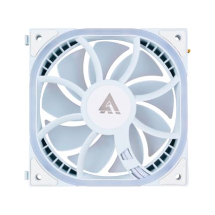 VORAGO - Ventilador Vorago Modular Game Factor FG500 120mm 58 CFM 1900 RPM RGB Conpatible con FKG500 Blanco
