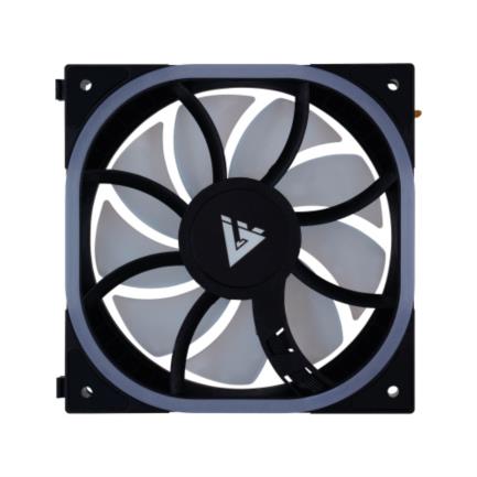 VORAGO - Ventilador Vorago Modular Game Factor FG500 120mm 58 CFM 1900 RPM RGB Compatible con FG500 Negro