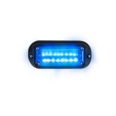 FEDERAL SIGNAL - Luz auxiliar Viper EXT de 8 LEDs, color azul