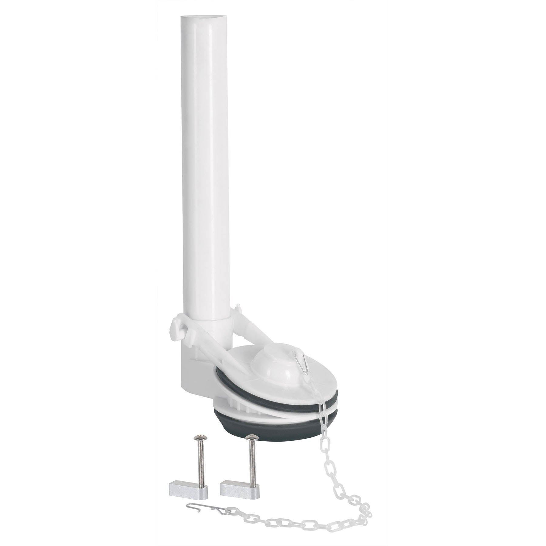 Valvula de descarga 2' para WC de 1 pza, cadena inox, Foset