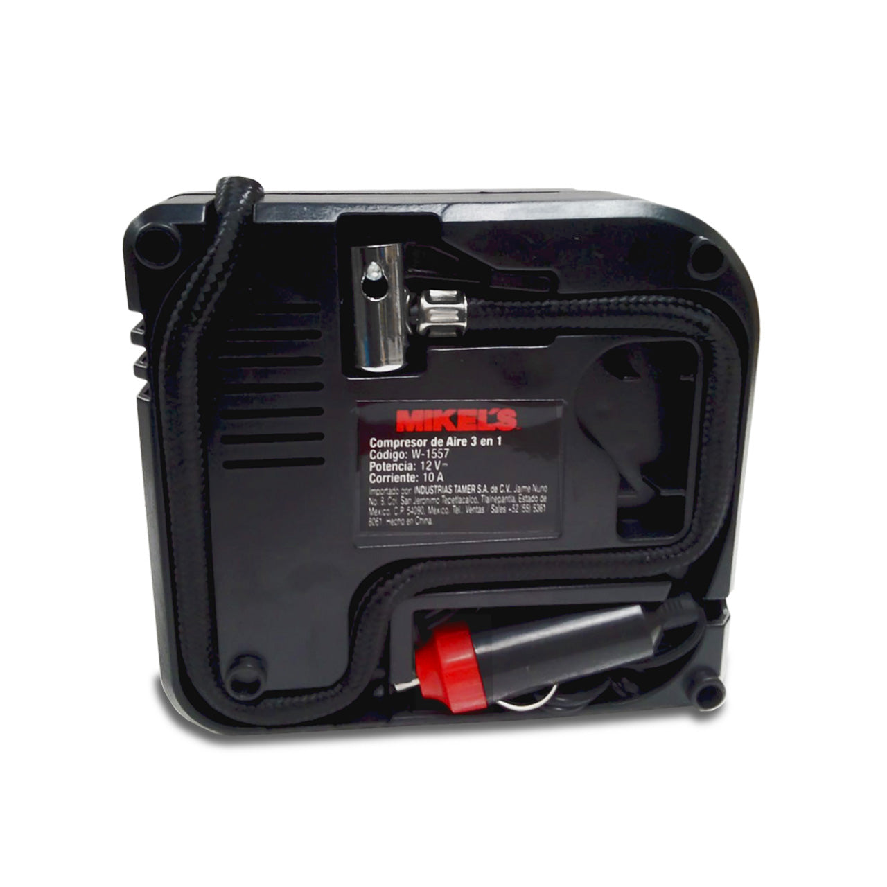 Compresor de aire, 12 V, 3 en 1 (150 PSI)