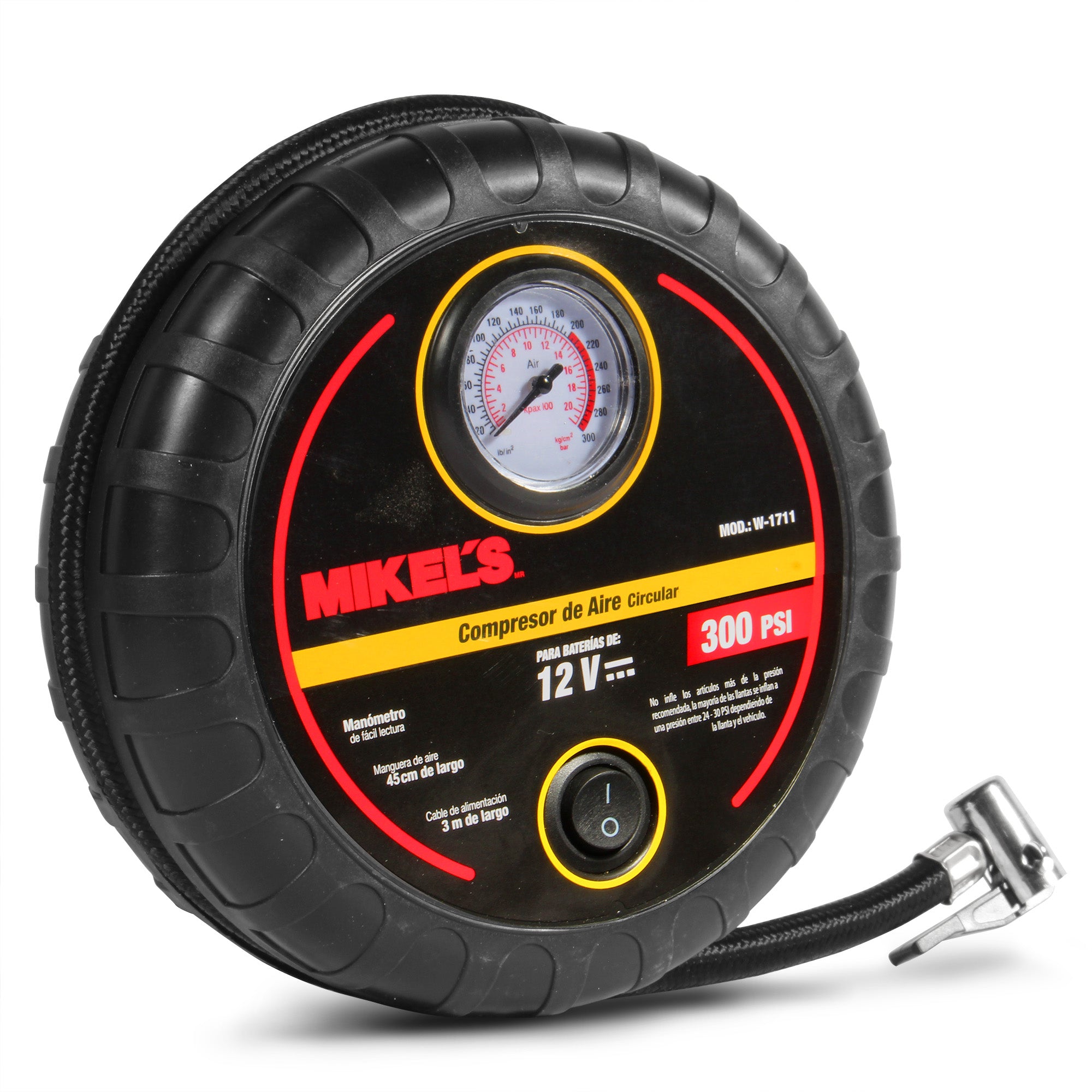 Mini Compresor de aire 12 V (300 PSI)