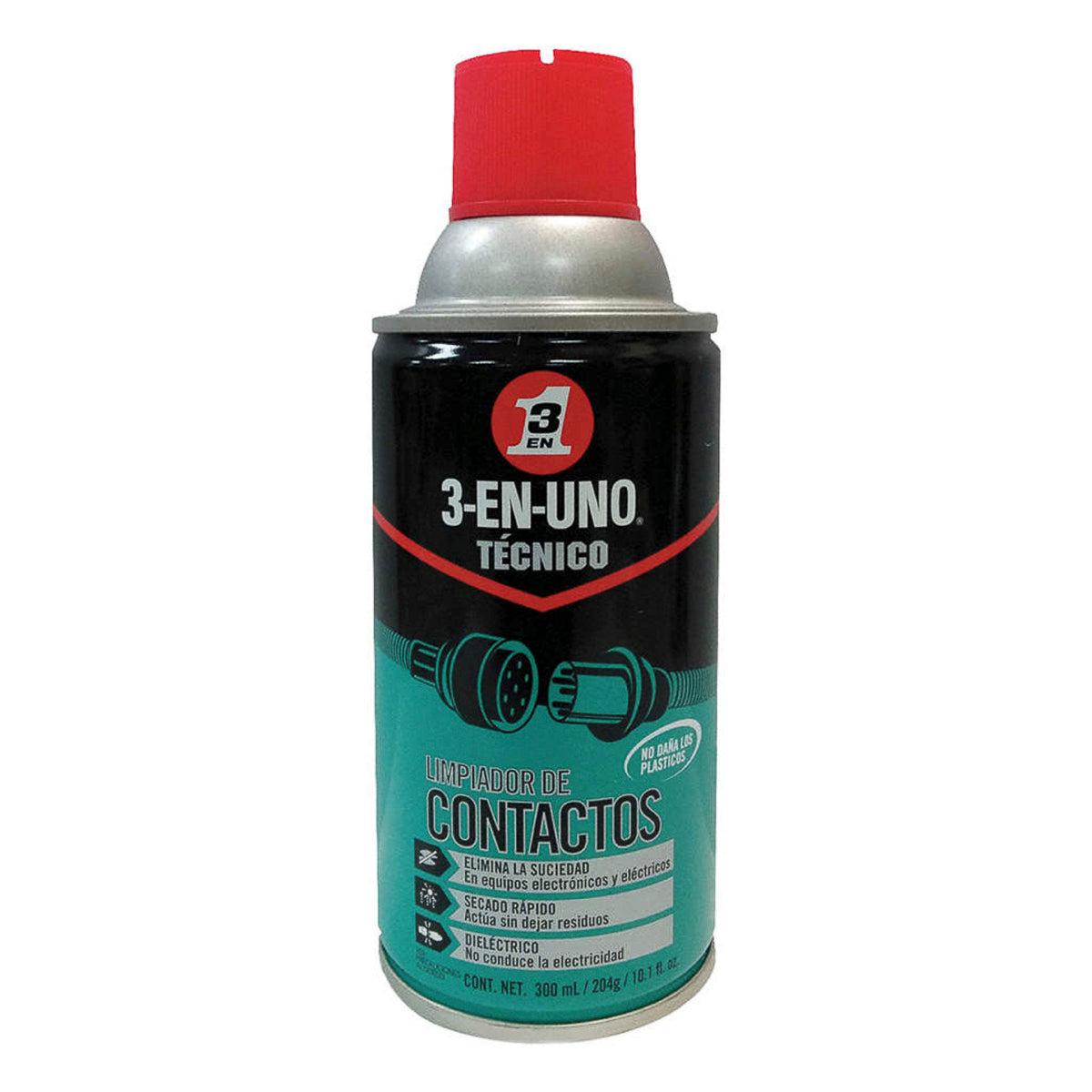Limpiador De Contactos Electricos En Aerosol 10.1 Oz (204 Gr/300 Ml)