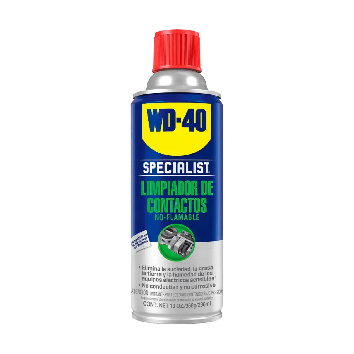 Limpiador De Contactos Electricos En Aerosolno Flamable 13Oz (368 Gr) (Wd-40 Specialist)