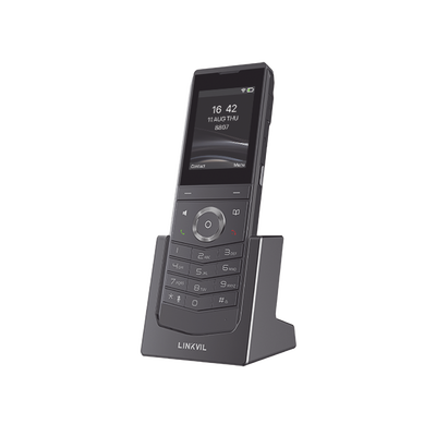 FANVIL - W611W es un teléfono IP Wi-Fi portátil, Resistente, Moderno diseñado para aplicaciones de comunicación móvil.