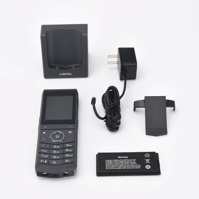 FANVIL - W611W es un teléfono IP Wi-Fi portátil, Resistente, Moderno diseñado para aplicaciones de comunicación móvil.