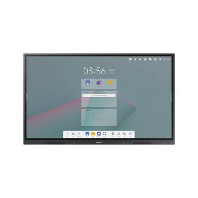 SAMSUNG ELECTRONICS - Pantalla tactil interactiva 65" Android 11 / Touch tipo IR / UHD / 350 nits / HDMI / USB / USB-C / WIFI / RJ45