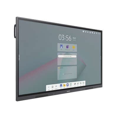 SAMSUNG ELECTRONICS - Pantalla Táctil Interactiva / 75" / UHD 3840x2160 / Táctil IR 8 ms / Android 13 / 400 Nits / Wi-Fi / USB-C