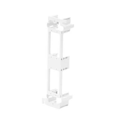 PANDUIT - Montaje de Pared para Panel de Parcheo de 12 Puertos, Color Blanco