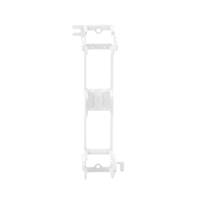 PANDUIT - Montaje de Pared para Panel de Parcheo de 12 Puertos, Color Blanco