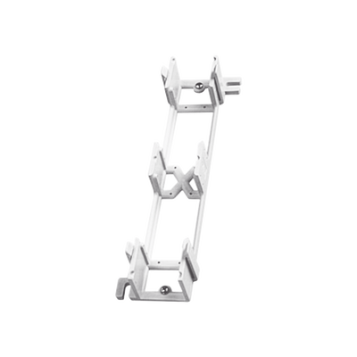 PANDUIT - Montaje de Pared para Panel de Parcheo de 12 Puertos, Color Blanco