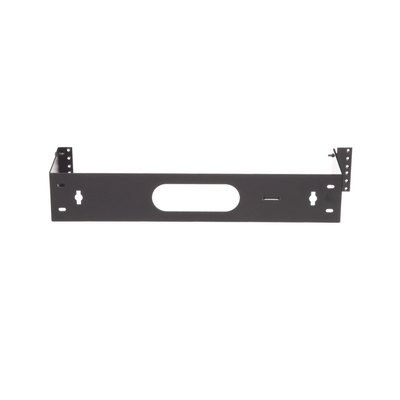 PANDUIT - Rack Abierto de Instalación en Pared con Bisagras, Profundidad de 159 mm, 19 in de Ancho, 2 UR, Color Negro