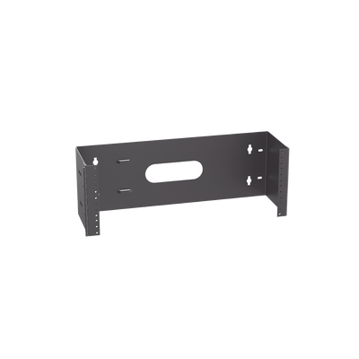PANDUIT - Rack Abierto de Instalación en Pared con Bisagras, Profundidad de 159 mm, 19 in de Ancho, 4 UR, Color Negro