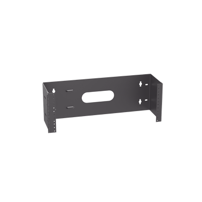 PANDUIT - Rack Abierto de Instalación en Pared con Bisagras, Profundidad de 159 mm, 19 in de Ancho, 4 UR, Color Negro