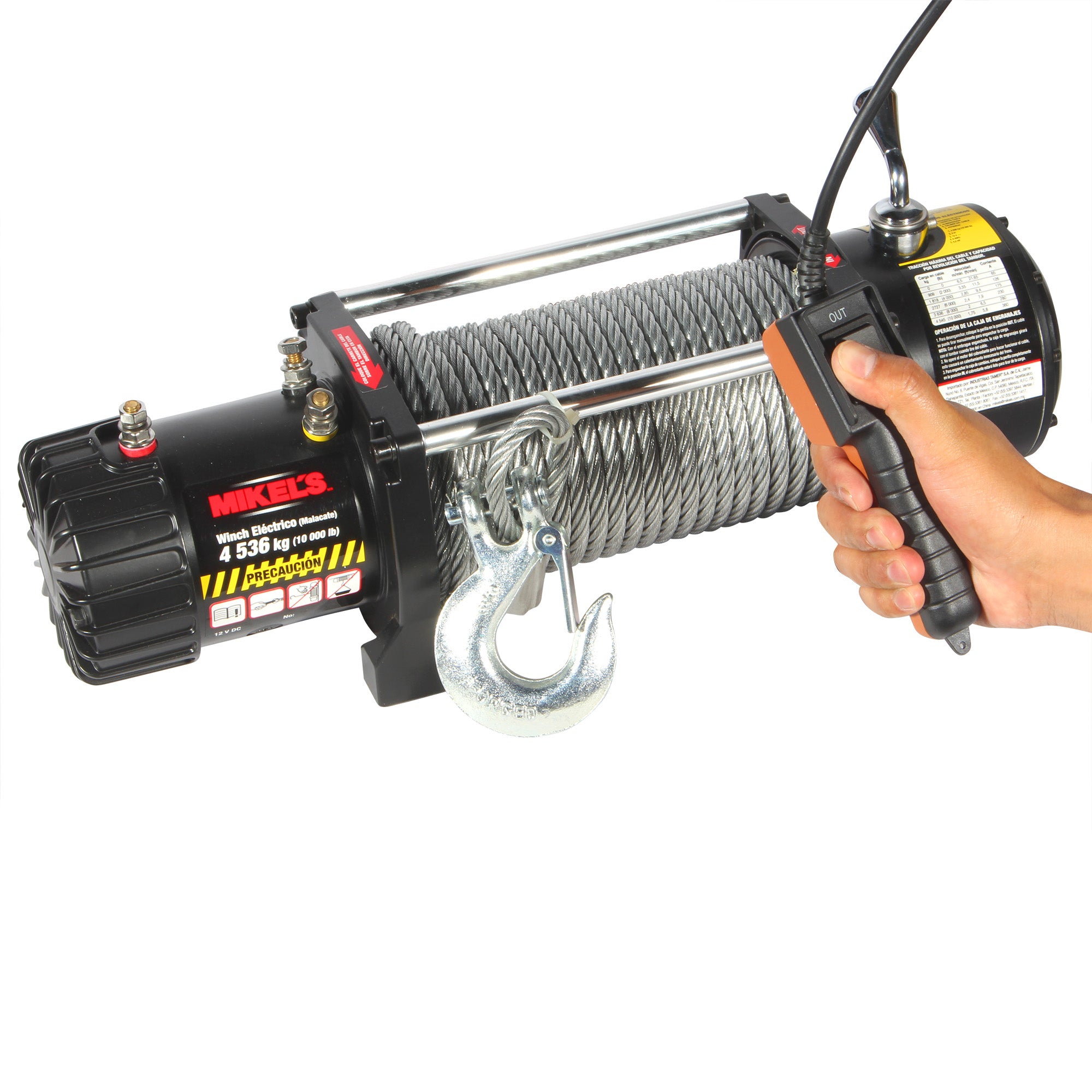 Winch eléctrico (10,000 lbs)