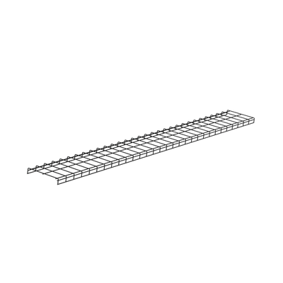 PANDUIT - Charola para Canalización Wyr-Grid® Tipo Malla, Con Pintura Electrostática en Color Negro, 12 in (317.5 mm) de Ancho, 53.1 mm de Alto y 3 m de Largo