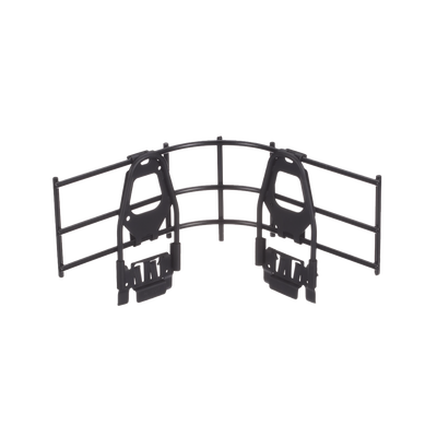 PANDUIT - Accesorio de Control de Radio de Curvatura en Cruces, Tes o Intersecciones, en Charolas Wyr-Grid® de Panduit, 101.6 mm de Alto, Color Negro