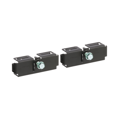 PANDUIT - Kit de 2 Clips para Unión de Charolas Wyr-Grid de Panduit, Compatible con 8 y 12 in de Ancho, Color Negro