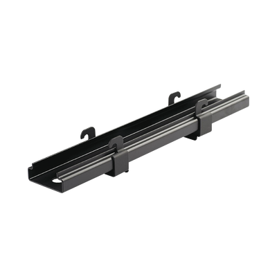 PANDUIT - Soporte de Montaje a Techo Tipo Trapecio, para Charolas Wyr-Grid de 8 in (203.2 mm) de Ancho, Uso con Varilla Roscada de 1/2", Color Negro