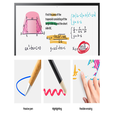 SAMSUNG ELECTRONICS - Pantalla Interactiva Touch de 75" con Lápiz Táctil / conectividad Wifi / USB / RJ45 / RS232 / HDMI / Salida Touch / Tizen SO / compatible con VESA
